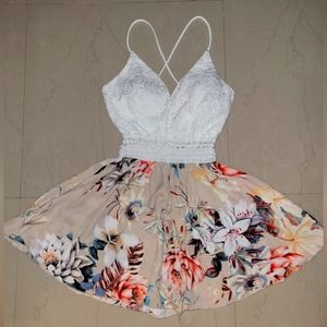 Floral Romper